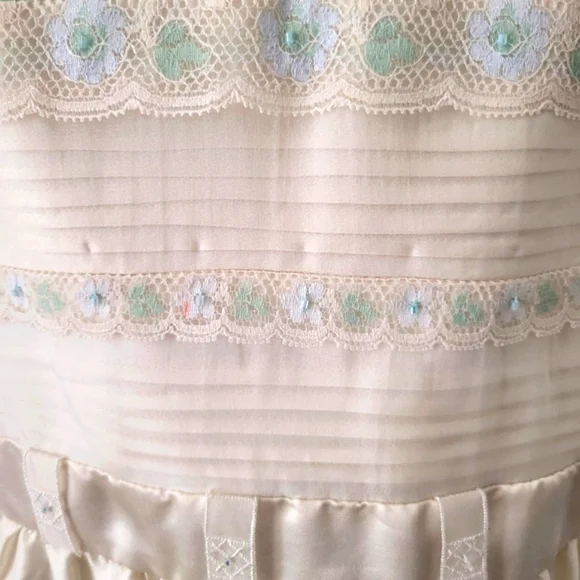 90s Vintage Spenser Jeremy Silk Party Dress NWT Deadstock - Picture 7 of 14